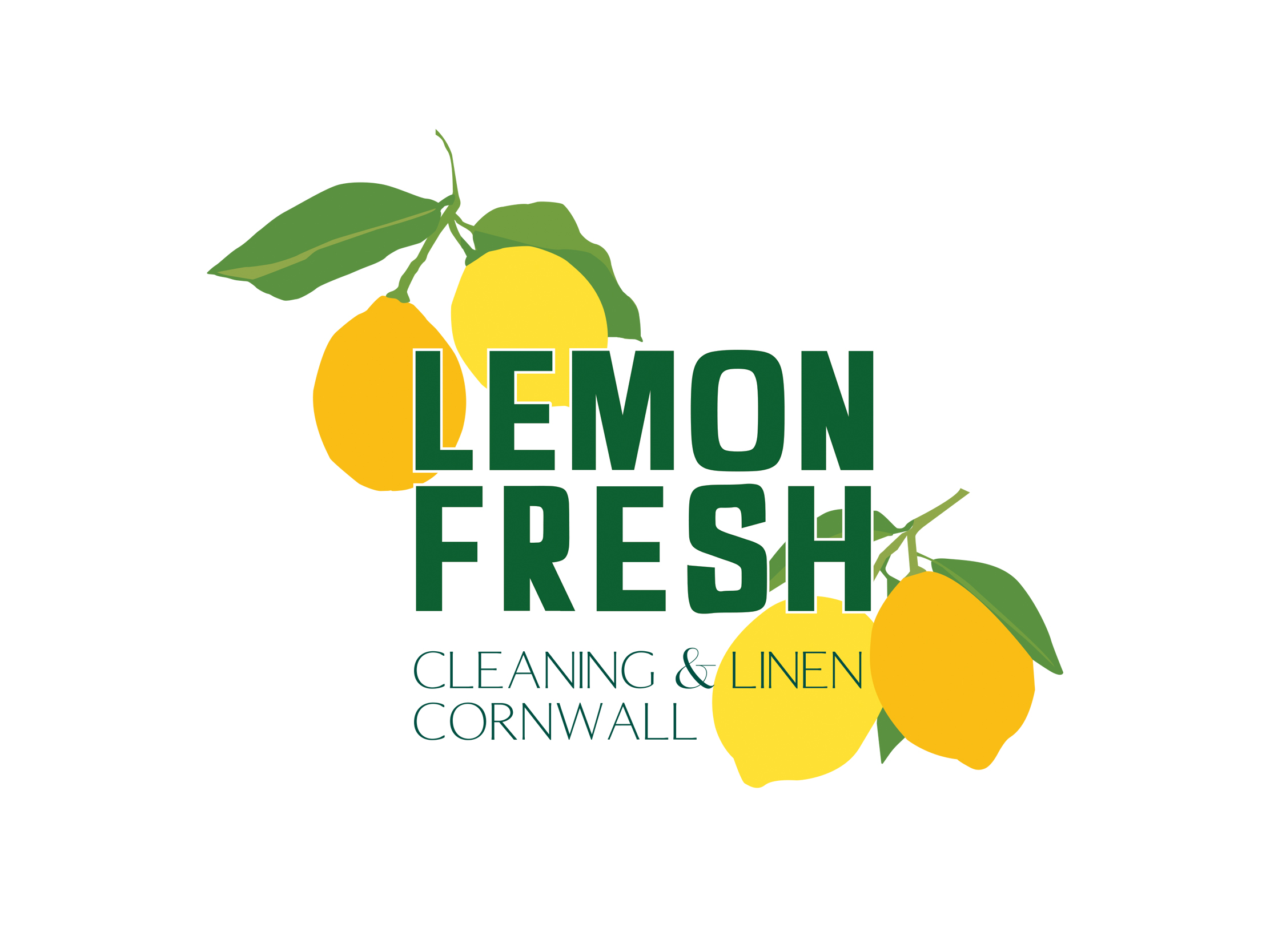 Branding for Lemon Fresh, Cornwall based cleaning firm