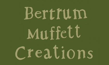 Bertrum Muffett Creations logo, based in Cornwall