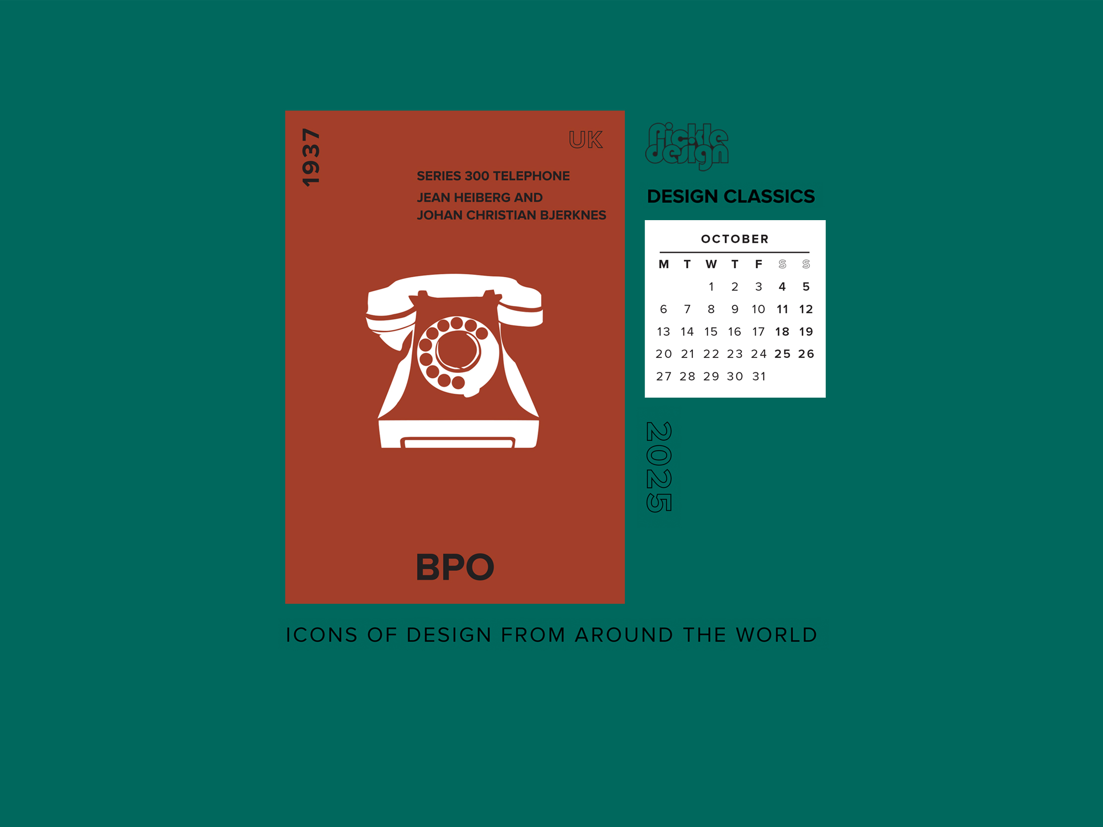 Download our illustration of the iconic British Post Office telephone