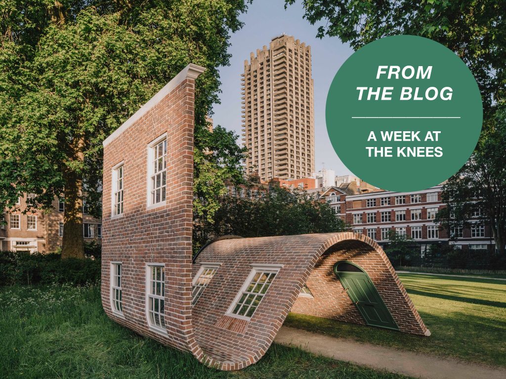 Floppy house art installation 