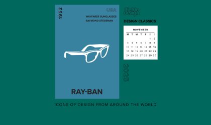Download our illustration of the iconic Ray-Ban sunglasses