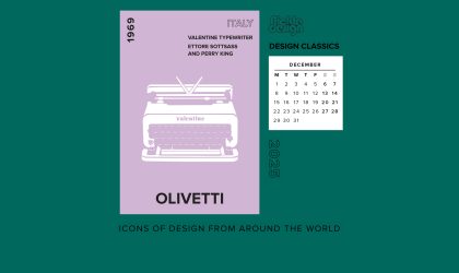 Download our illustration of the iconic Olivetti Valentine Typewriter