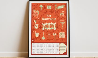 Illustrations of Art Nouveau examples