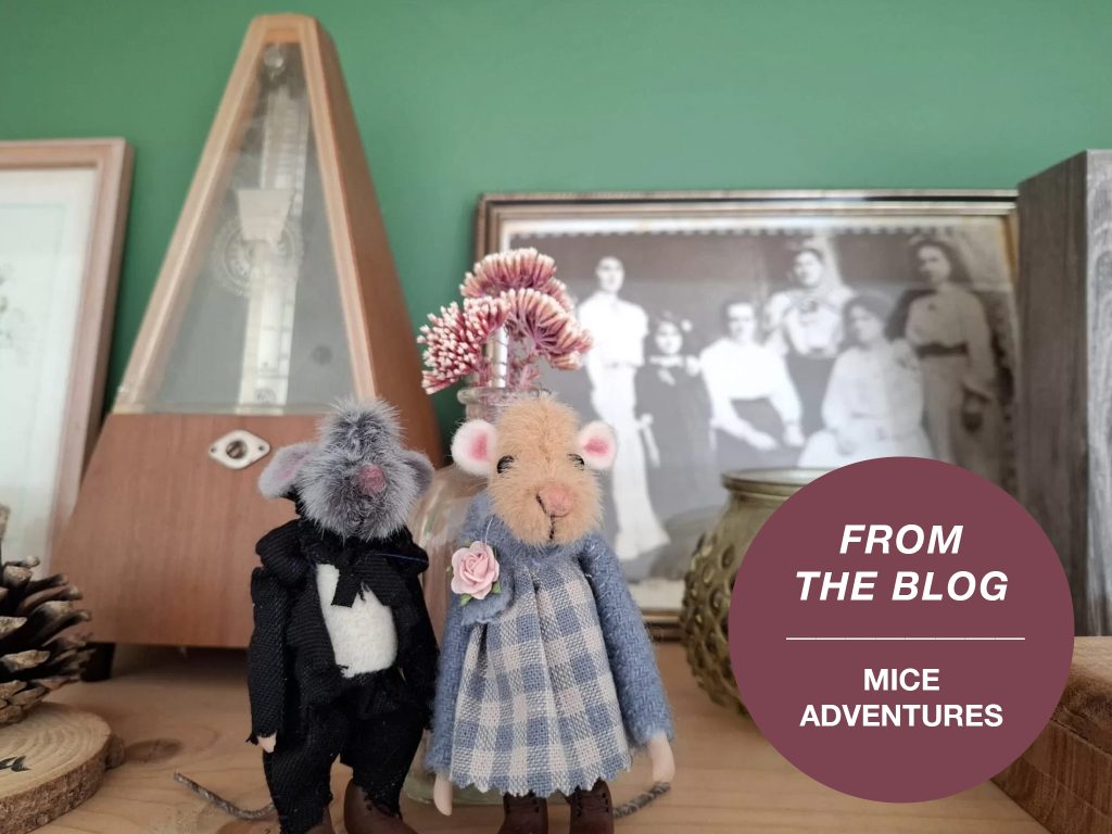 Bertrum Muffetts handmade mice 