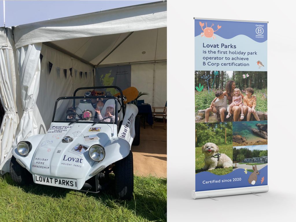 Goodwoof Event Stand