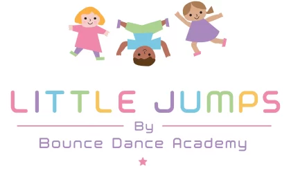Little Jumps illustrated logo for Bounce Dance Academy